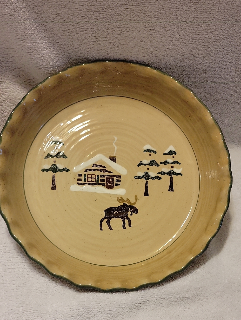 Sonoma  Ceramic Lodge Pie Plate